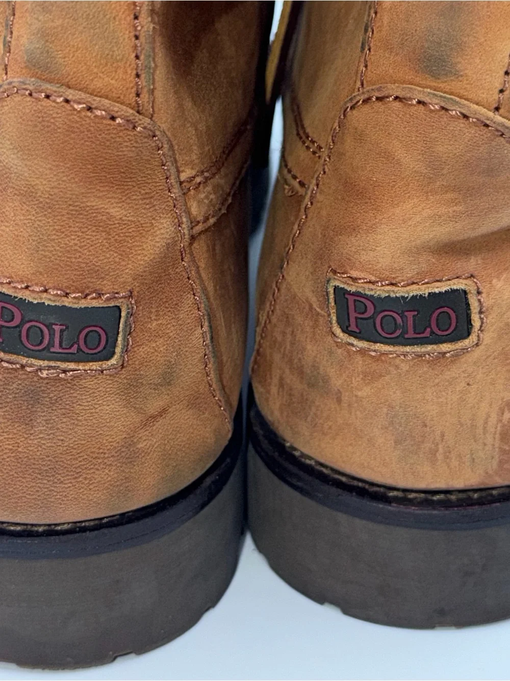 Polo Ralph Lauren Ranger Boots Tan Size 11.5D 812089030